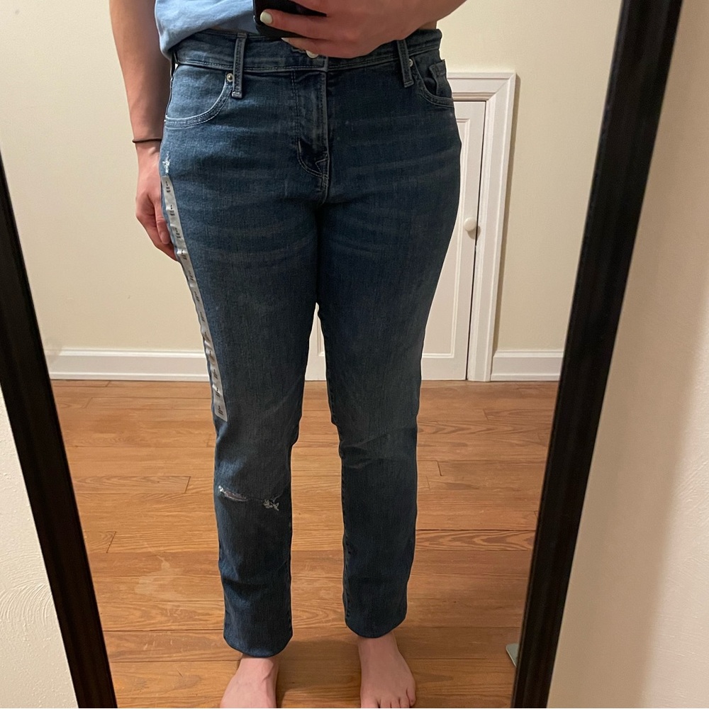 Brand new curvy straight old navy jeans